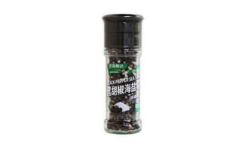 Black pepper sea salt